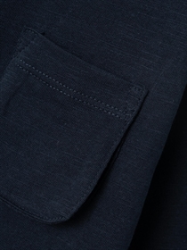 NAME IT Langærmet Bluse Volt Dark Sapphire